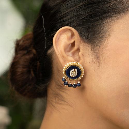 22k Gold Plated Purni Ear Studs