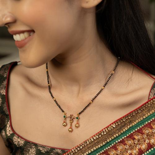 22k Gold Plated Shruti Mangalsutra