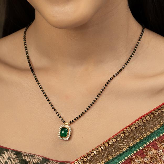 22k Gold Plated Krishita Mangalsutra