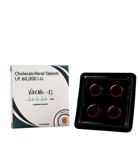 Vitoliv D3 60K Chewable Tablet