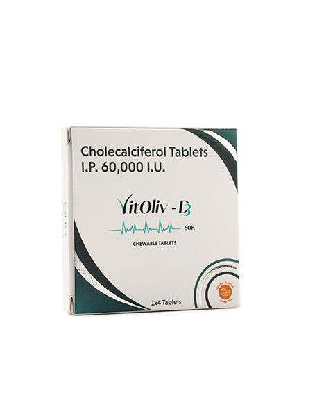 Vitoliv D3 60K Chewable Tablet