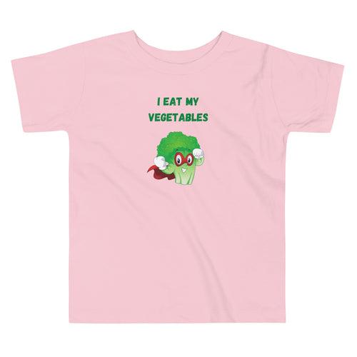 I Eat My Vegetables- Toddler Short Sleeve Tee