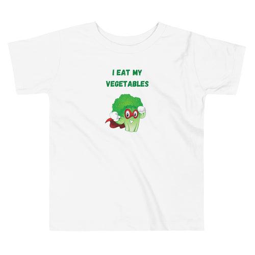 I Eat My Vegetables- Toddler Short Sleeve Tee