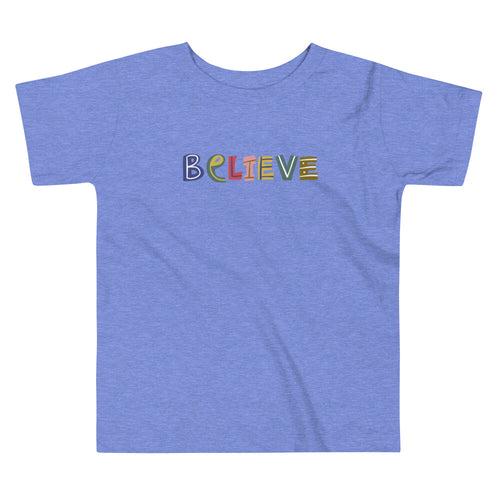 Believe - Toddler Short Sleeve Tee