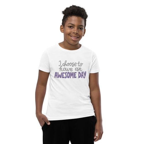 Awesome Day | Motivational | Youth Short Sleeve T-Shirt