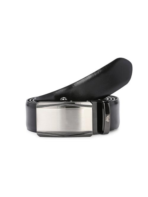 AL_9115-BLACK Leather Belt For Men's