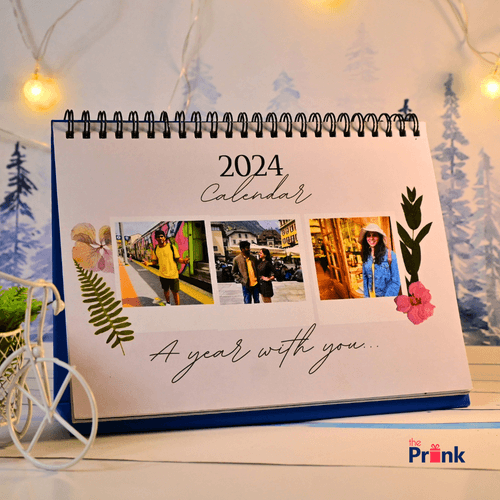 Personalized New Year Calendar with photos | 2024