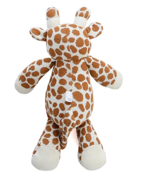 Giraffe Shape 100% Cotton Knitted Kids Bag For School & Travel By APT