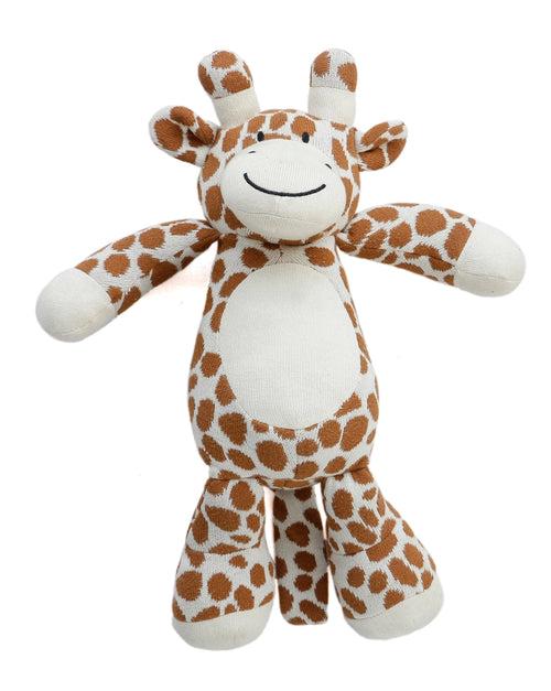 Giraffe Shape 100% Cotton Knitted Kids Bag For School & Travel By APT