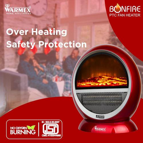 Bonfire Room Heater 750/1500 Watts By Warmex