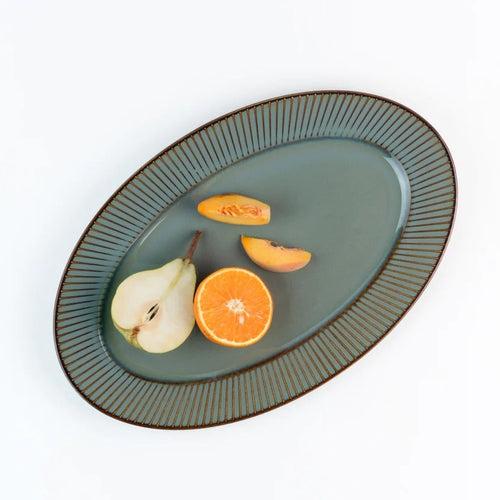 Oval Shape Serving Platter For Perfect Meal 1 PC By Rena