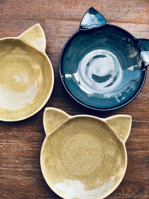 Minimalist Ceramic Feeder Bowls