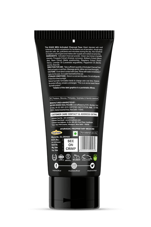 Charcoal Face wash