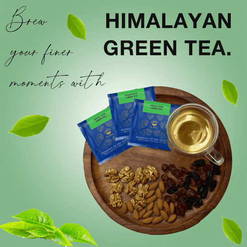 TEA SENSE Himalayan Green Pyramid Tea Bags (15 Pc)