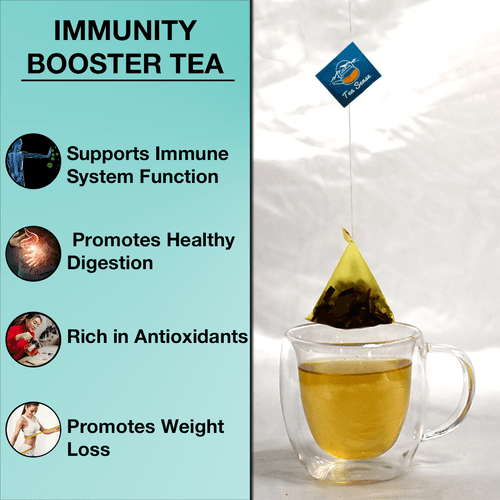 TEA SENSE Immunity Booster Pyramid Tea Bags (15 Pc)