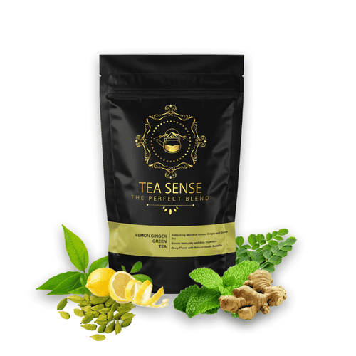 TEA SENSE Lemon Ginger Green Tea