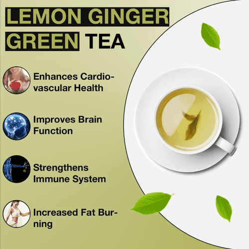 TEA SENSE Lemon Ginger Green Tea