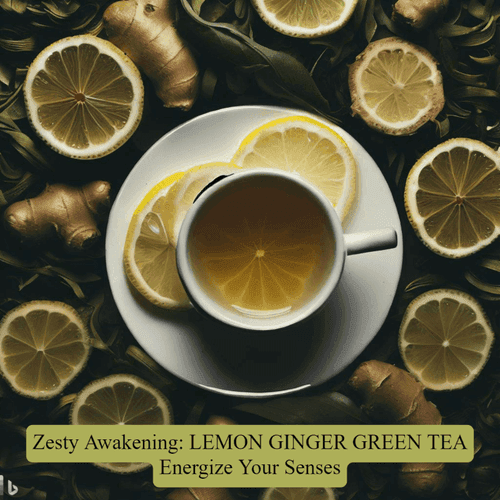 TEA SENSE Lemon Ginger Green Tea