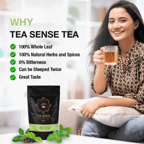 TEA SENSE Tulsi Green Tea