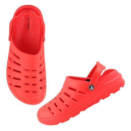 FUEL Adventure Clogs Slipper For Men's and Women's (RED)