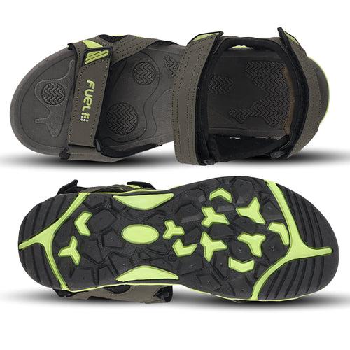 Fuel Jordan Sandals For Men's (Olive-P Green)