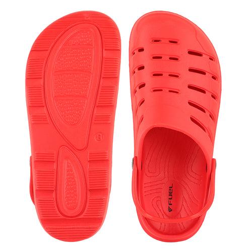 FUEL Adventure Clogs Slipper For Men's and Women's (RED)