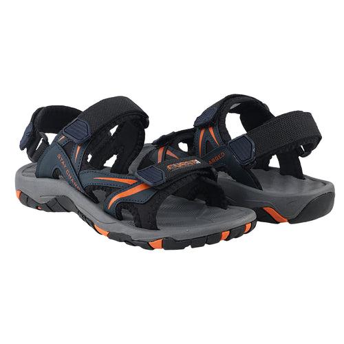 Fuel Prime Sandals For Men's (Navy-Orange)