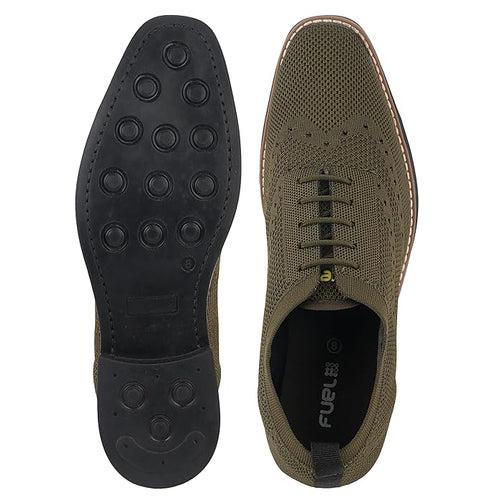 Fuel Berlin Formal Shoes For Men's (Olive)