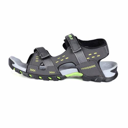 FUEL Timber Land Grey Men's Sandal For Dailywear| Lightweight, Anti skid,Soft, Flexible,Air,Breathable,Comfortable Gents Stylish Outdoor Sandals & Orthotic Technology