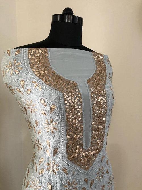 Gota Patti Chikankari Suit