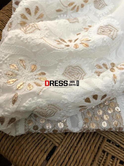 Gota Patti Chikankari Suit