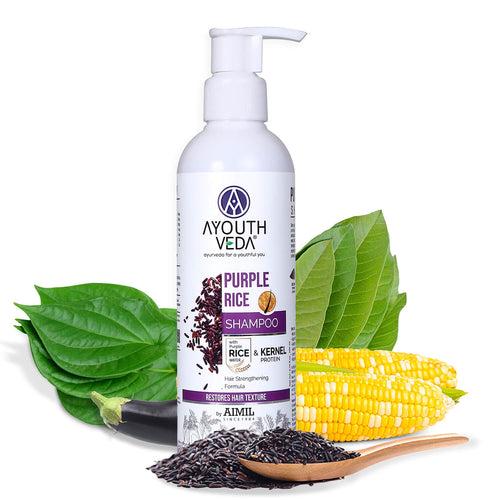 Purple Rice Shampoo with Rice Water & Kernel Protein ( Net Qty-200 ml )