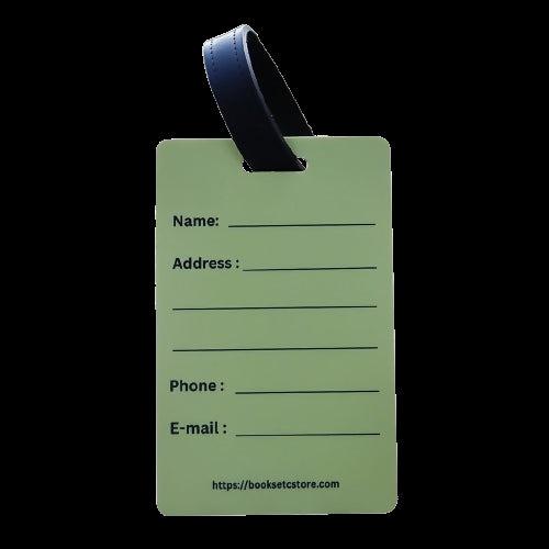 Khanabadosh Luggage Tag (Set Of 2)