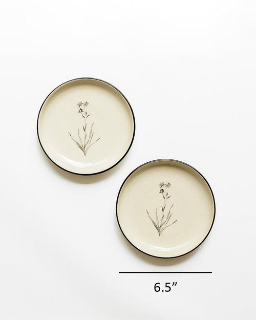 Bouquet Tapas Plates (Set of 2)