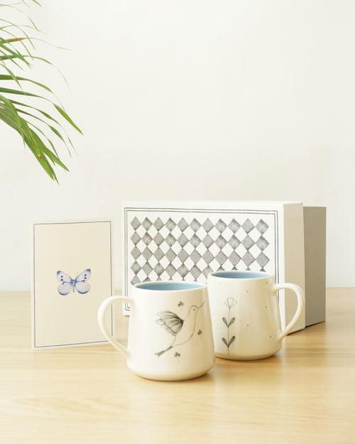 Wildflower & Pakhi Mugs Gift Box