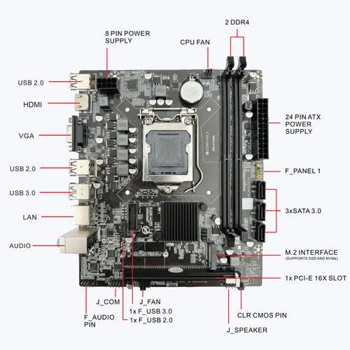 Zeb H110M2 - LGA 1151 Socket