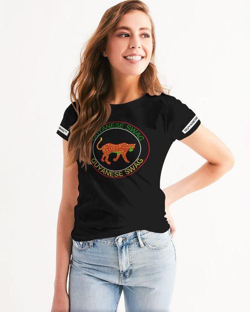 Guyanese Swag™ Jaguar Women's Short Sleeve Tee