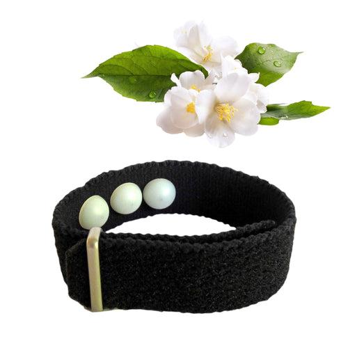 Anxiety Relief Jasmine Scented Bracelet- Multi-Symptom Relief for Menopause, Mood Enhancer (single)