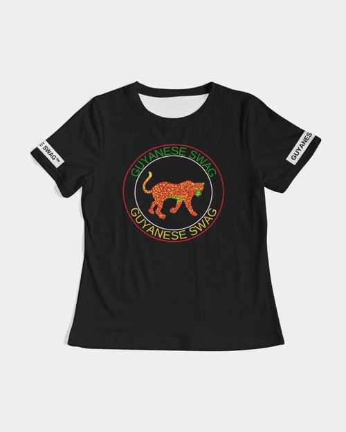 Guyanese Swag™ Jaguar Women's Short Sleeve Tee