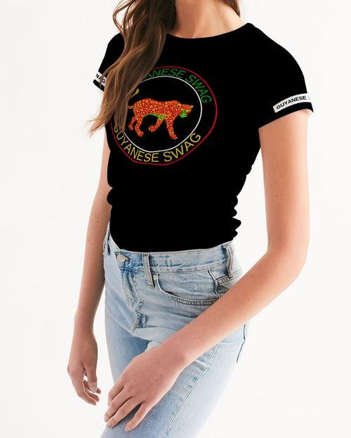 Guyanese Swag™ Jaguar Women's Short Sleeve Tee