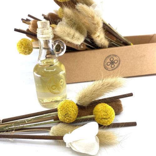 Reed Diffuser Replacement Sticks,The Wetlands, Rattan Wood Flower