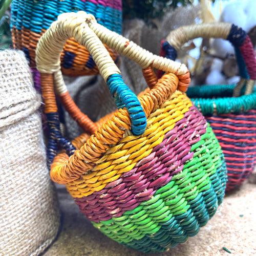 Mini Bolga Baskets