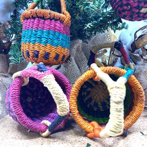 Mini Bolga Baskets