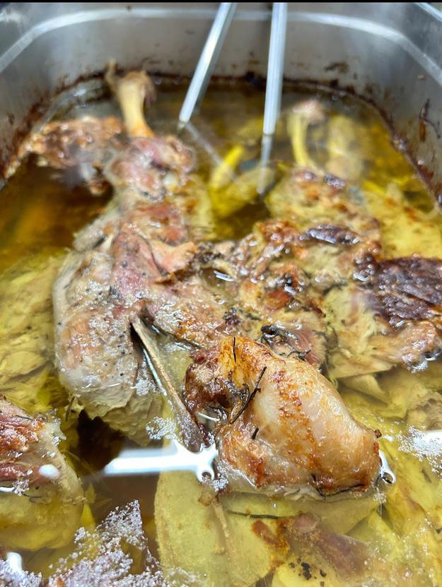 Pre Booking: Confit Roast Lamb Leg (Rs 2,500 per kg on the final weight)