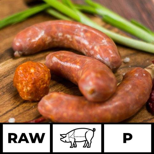 Raw Pork Cocktail Sausage - Spanish Chilli