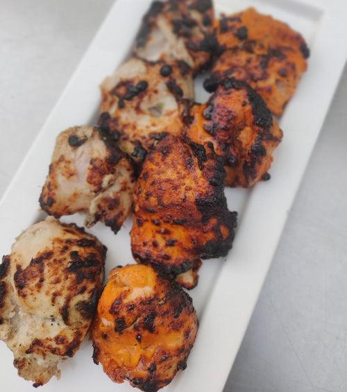 Makhmali Malai Chicken Tikka (Raw-Marinated)