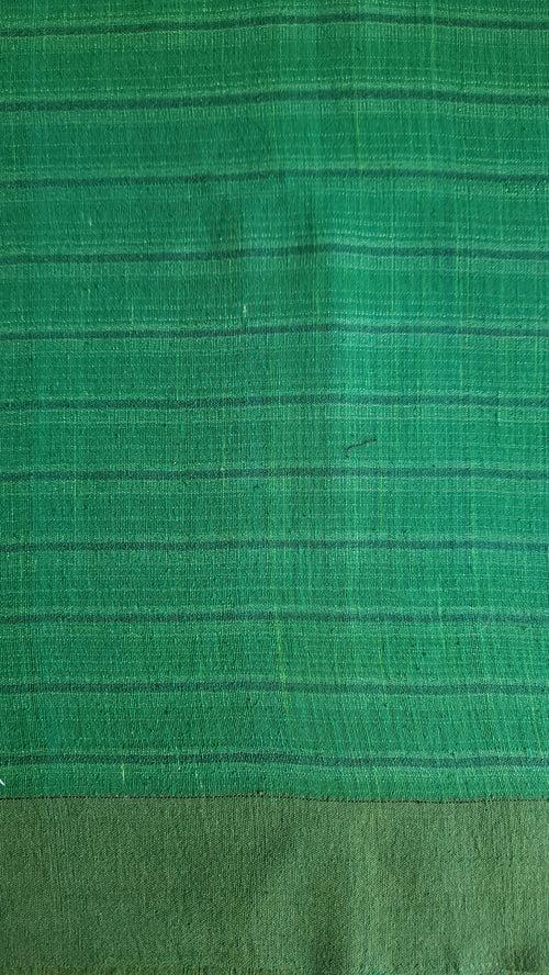 GIANNA - Hand block printed Bhagalpuri Tussar silk