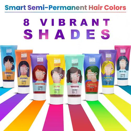 Anveya Colorisma Smart Semi Permanent Hair Color, with Hair Bond Tech Hyaplex™, 100ml