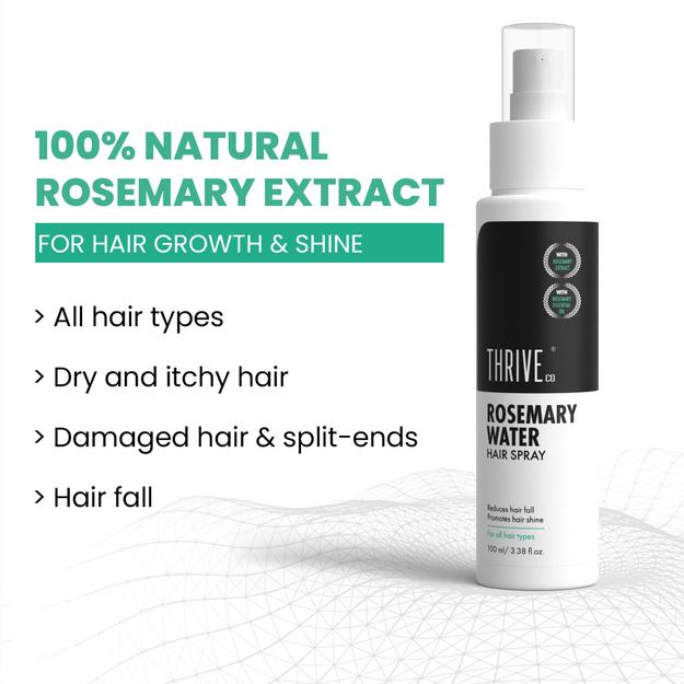 Rosemary Water Hair Spray, 100ml