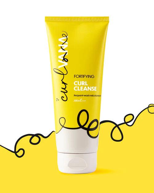 Curlvana Fortifying Curl Cleanse Shampoo, 200ml